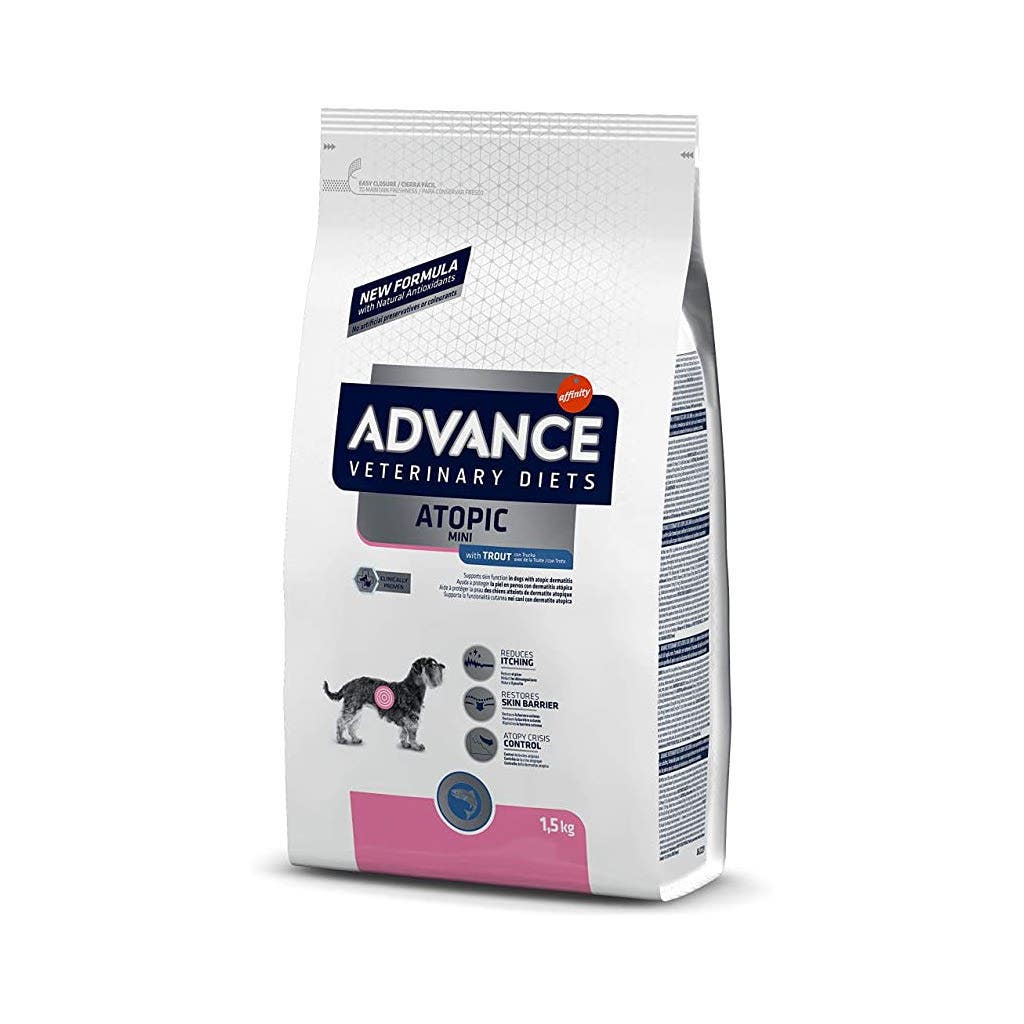 Advance Veterinary Diets Atopic Mini Crocchette Per Cani Taglia Piccola Sacco 1,5kg-1
