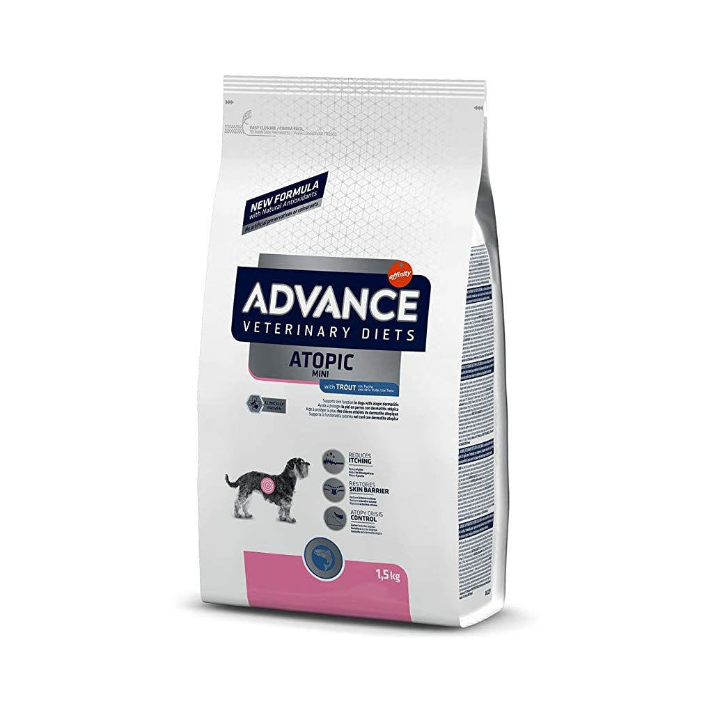 Advance Veterinary Diets Atopic Mini Crocchette Per Cani Taglia Piccola Sacco 1,5kg-3