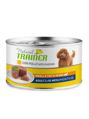 Natural Trainer Cibo Umido Pollo Per Cani Adulti Taglia Piccola Lattina 150g-1