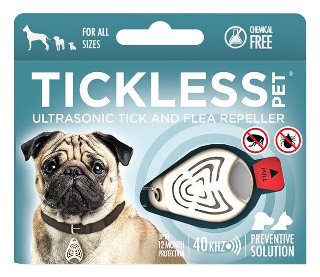 Tickless Pet Repellente Ad Ultrasuoni Colore Beige-1