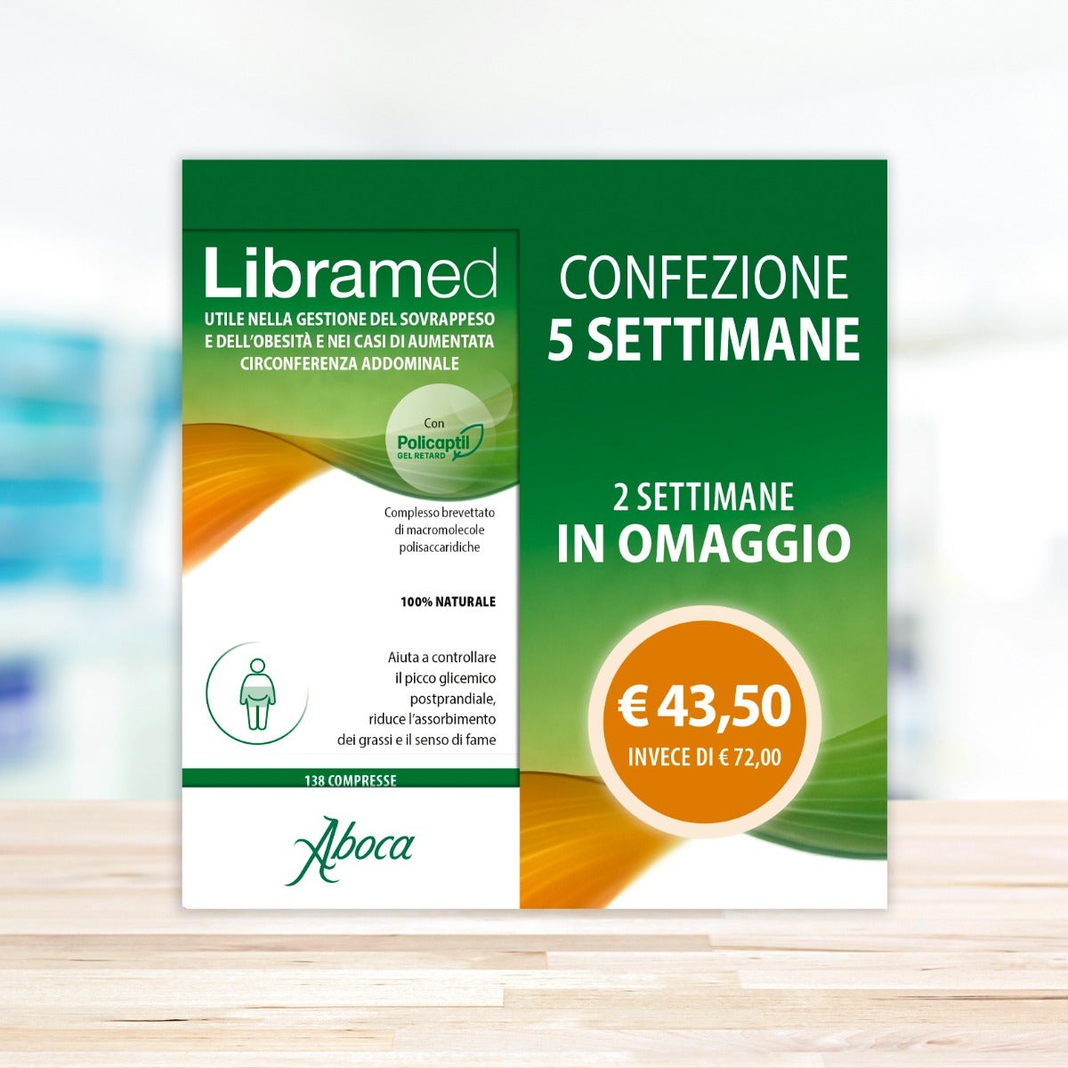 Aboca Libramed Trattamento 5 Settimane 138 + 84 Compresse-2