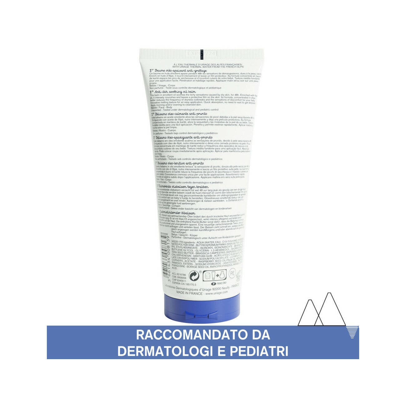 Uriage Premiere Balsamo-Olio Lenitivo Antiprurito Neonati 200ml-2