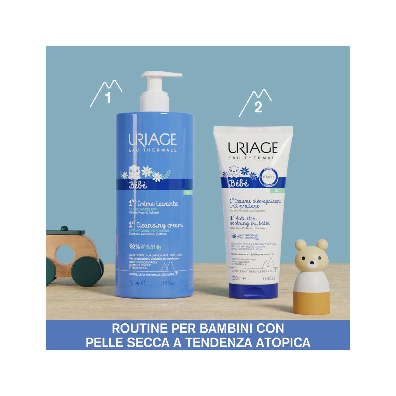 Uriage Premiere Balsamo-Olio Lenitivo Antiprurito Neonati 200ml-13