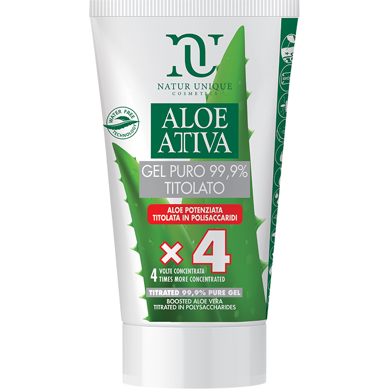 Natur Unique Aloe Attiva Gel Puro Titolato 50ml-1