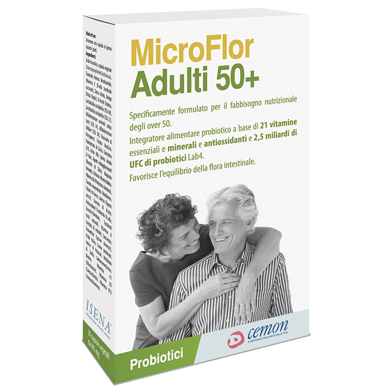 Microflor Adulti 50+ 30 Capsule  - 3