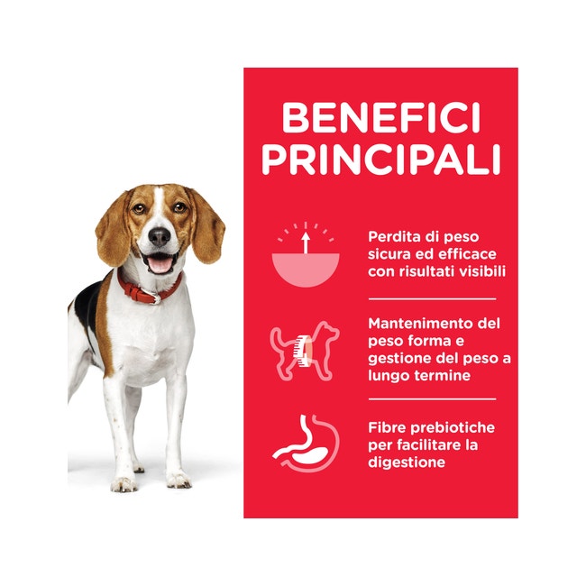 Hill's Science Plan Perfect Weight Crocchette Pollo Per Cani Taglia Media Sacco 12kg-5