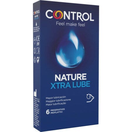 Profilattico Control New Nature 2,0 Xtra Lube 6 Pezzi-2