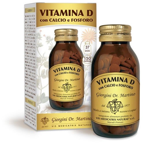 Dr. Giorgini Vitamina D Calcio/Fosforo 50 Pastiglie-2