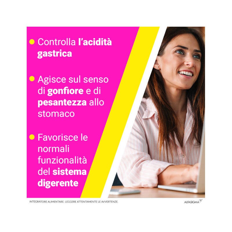 Biochetasi Digestione Acidita' 20 Compresse Masticabili-16