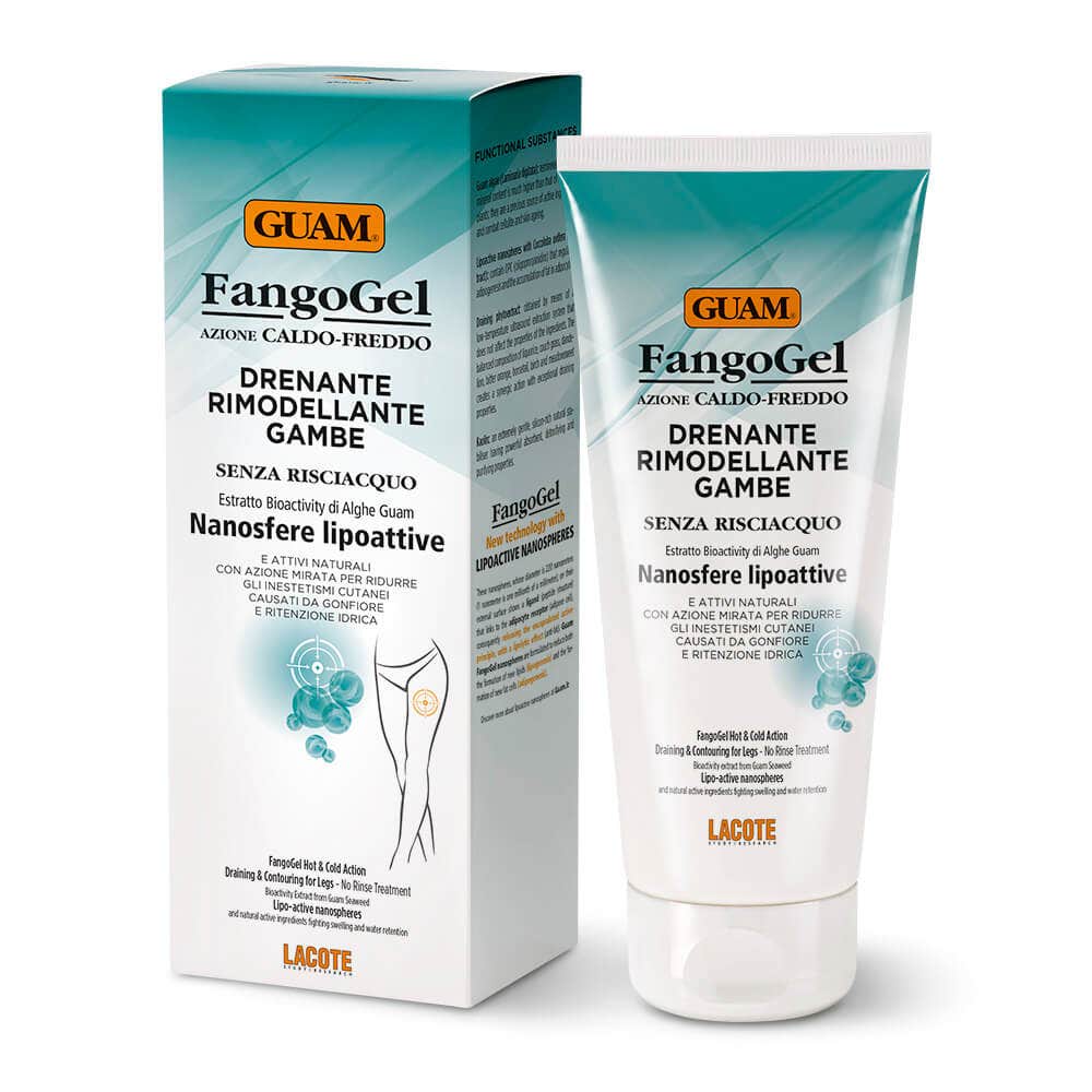 Guam FangoGel Drenante Rimodellante Gambe 200ml-2