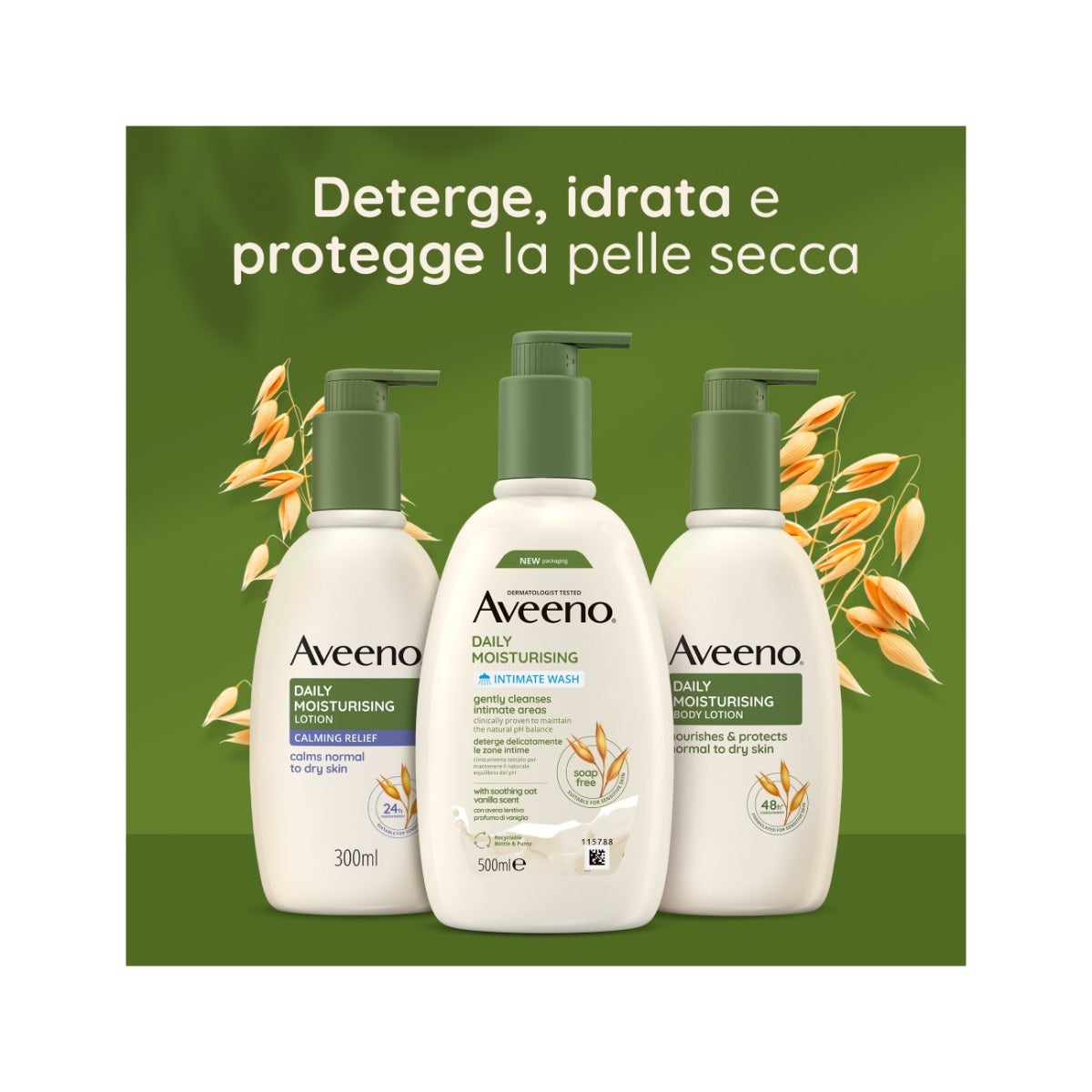 Aveeno Daily Moisturising Detergente Intimo Vaniglia 500ml-15