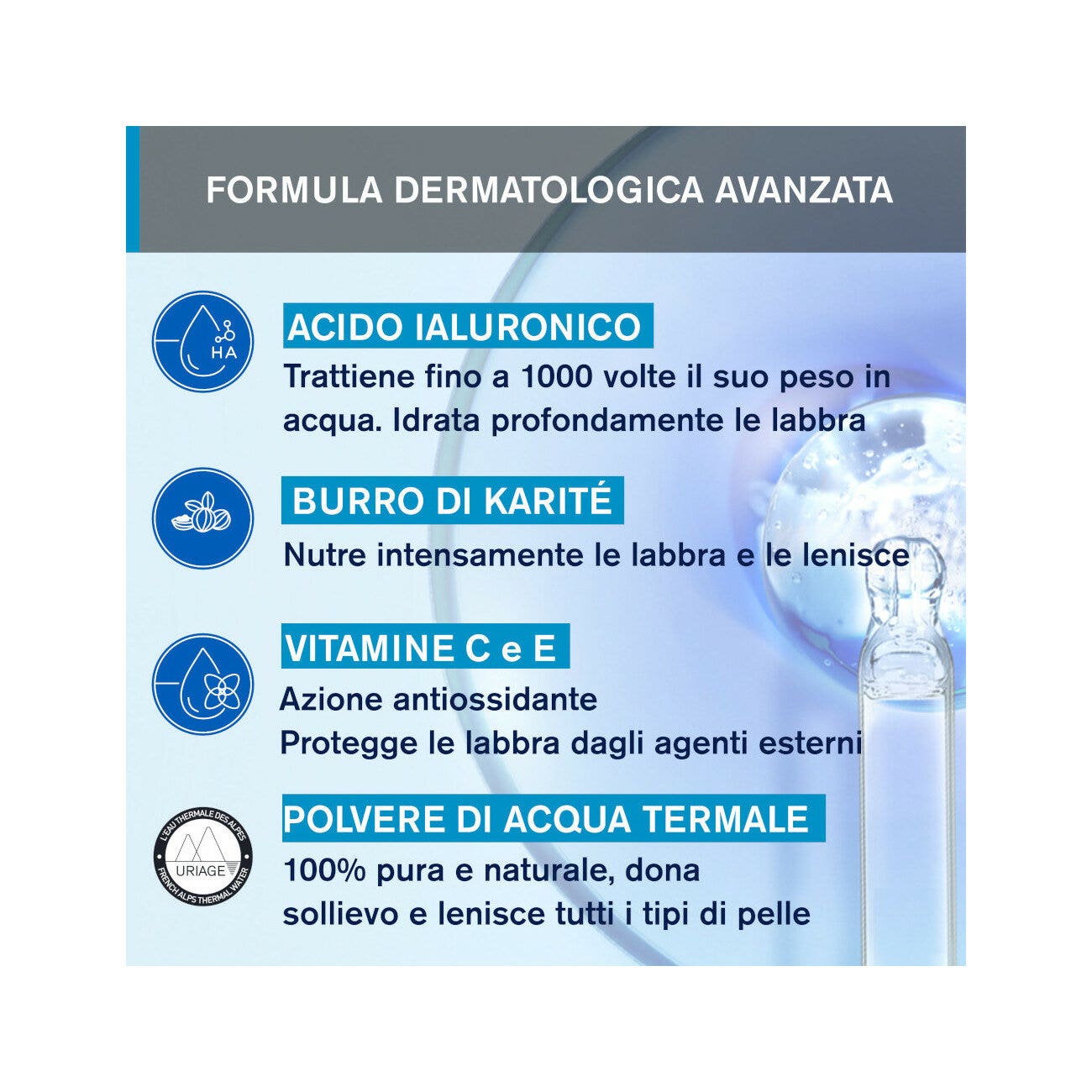 Uriage Eau Thermale Stick Labbra Senza Om-11