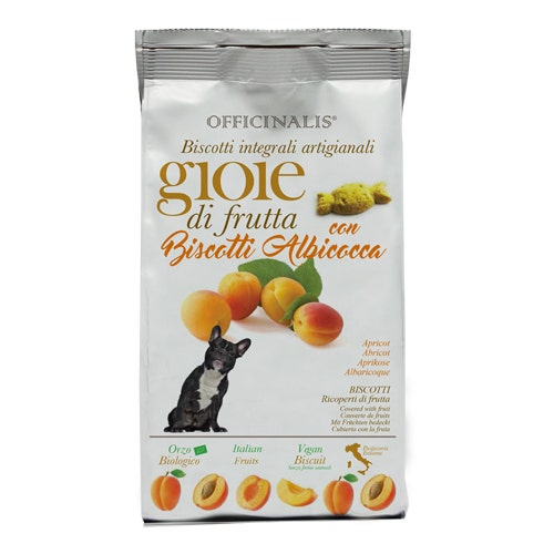 Officinalis Gioie Di Frutta Biscotti Con Albicocca Per Cani 400g-1