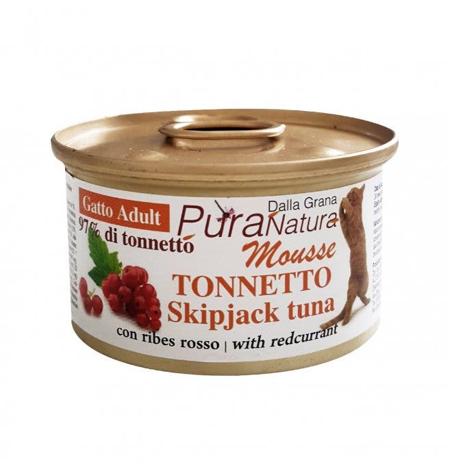 PuraNatura Tonno Cibo Umido Gatti Adulti Scatoletta 85g-2