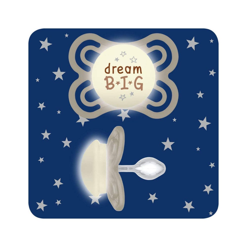 Mam Perfect Start Night Succhietto Silicone 2-6 Mesi Neutro 1 Pezzo-2