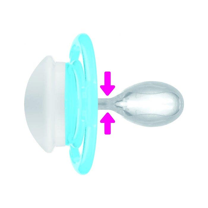 Mam Perfect Night Succhietto Silicone Femmina 1 Pezzo 2-6 Mesi-4