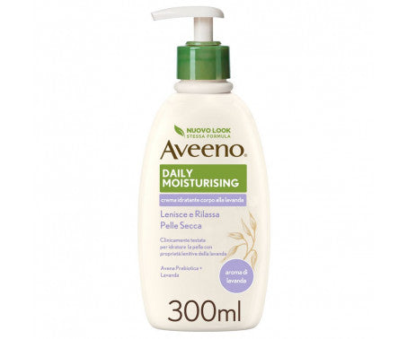 Aveeno Crema Corpo Idratante Lavanda 300ml