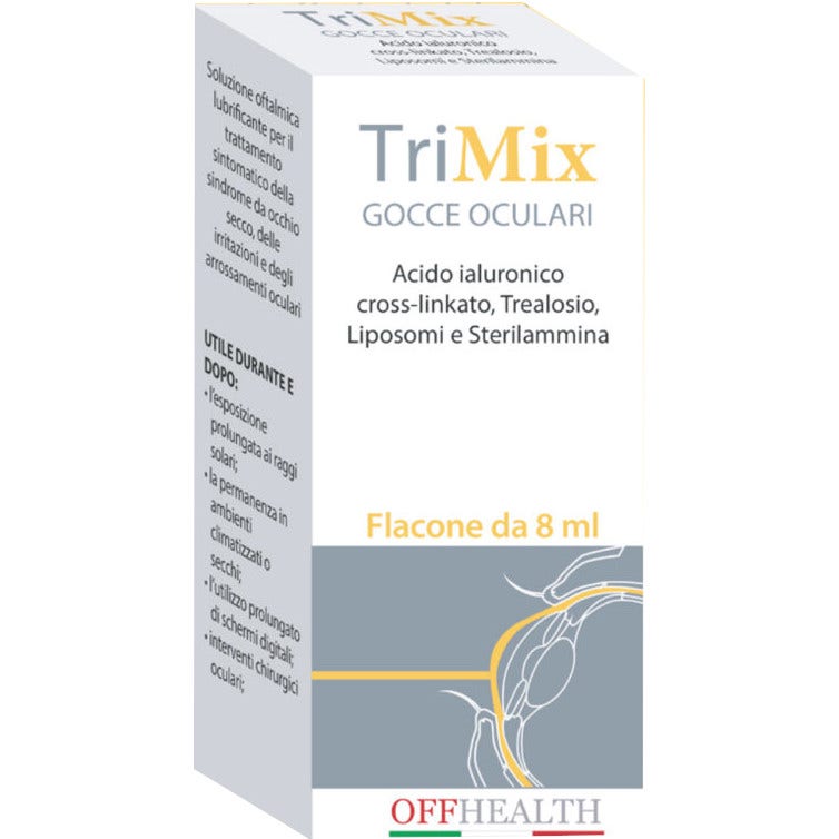 Trimix Gocce Oculari 8ml: soluzione idratante per occhi secchi-1