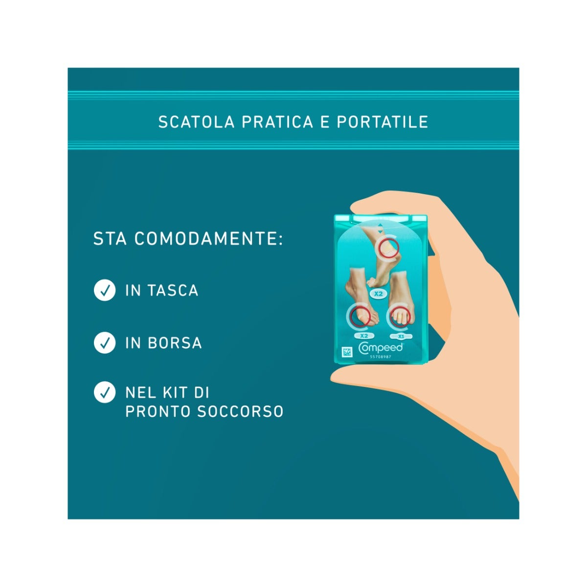 Compeed Cerotti Vesciche Formato Misto 5 Pezzi-4