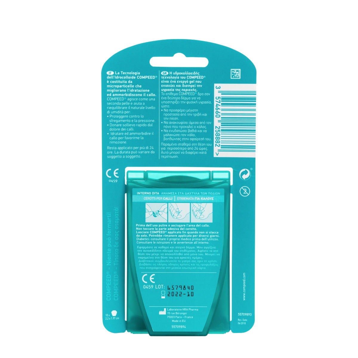 Compeed Cerotti Calli Interno Dita 10 Pezzi-6