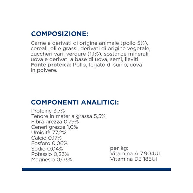 Hill's Prescription Diet K/D Kidney Care Spezzatino Di Pollo e Verdure Per Cani Lattina 354g-6