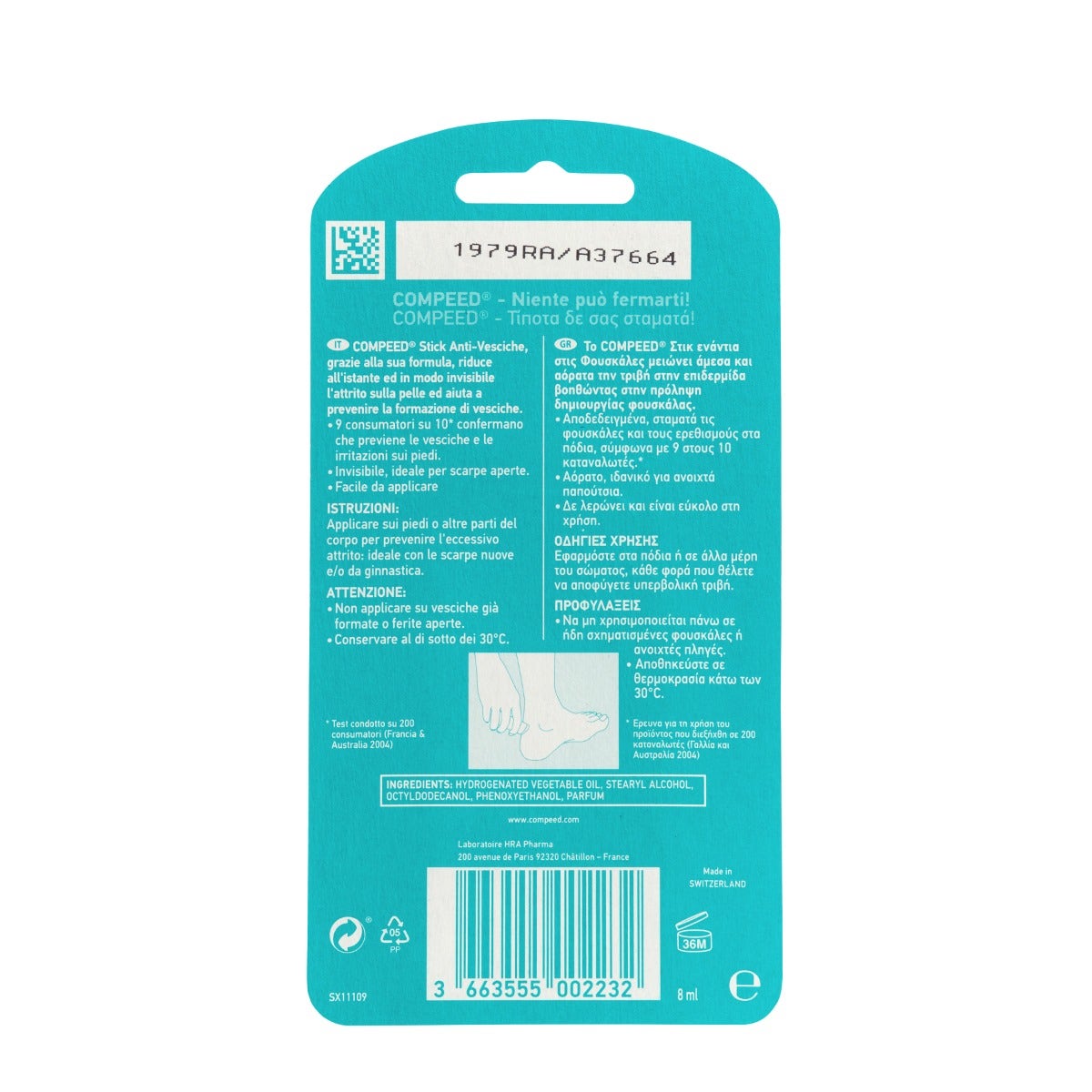 Compeed Anti Vesciche Stick 8ml-10