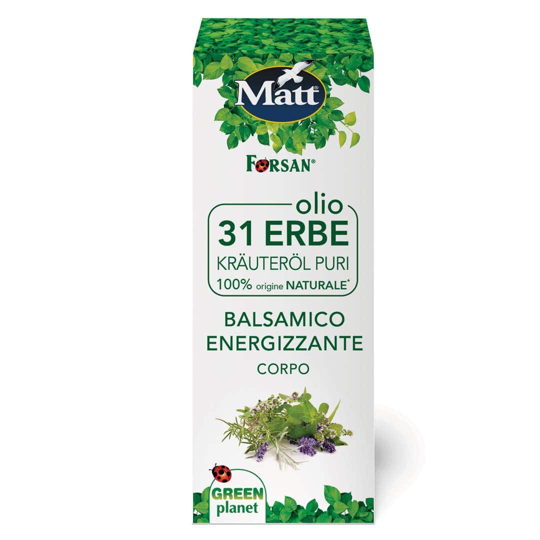 Matt Olio Corpo 31 Erbe Balsamo Energizzante 100ml-9