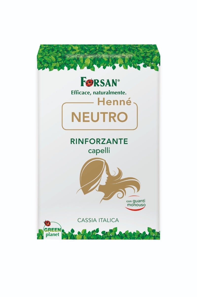 Forsan Hennè Neutro Capelli 2 Buste Monodose Da 50g-3