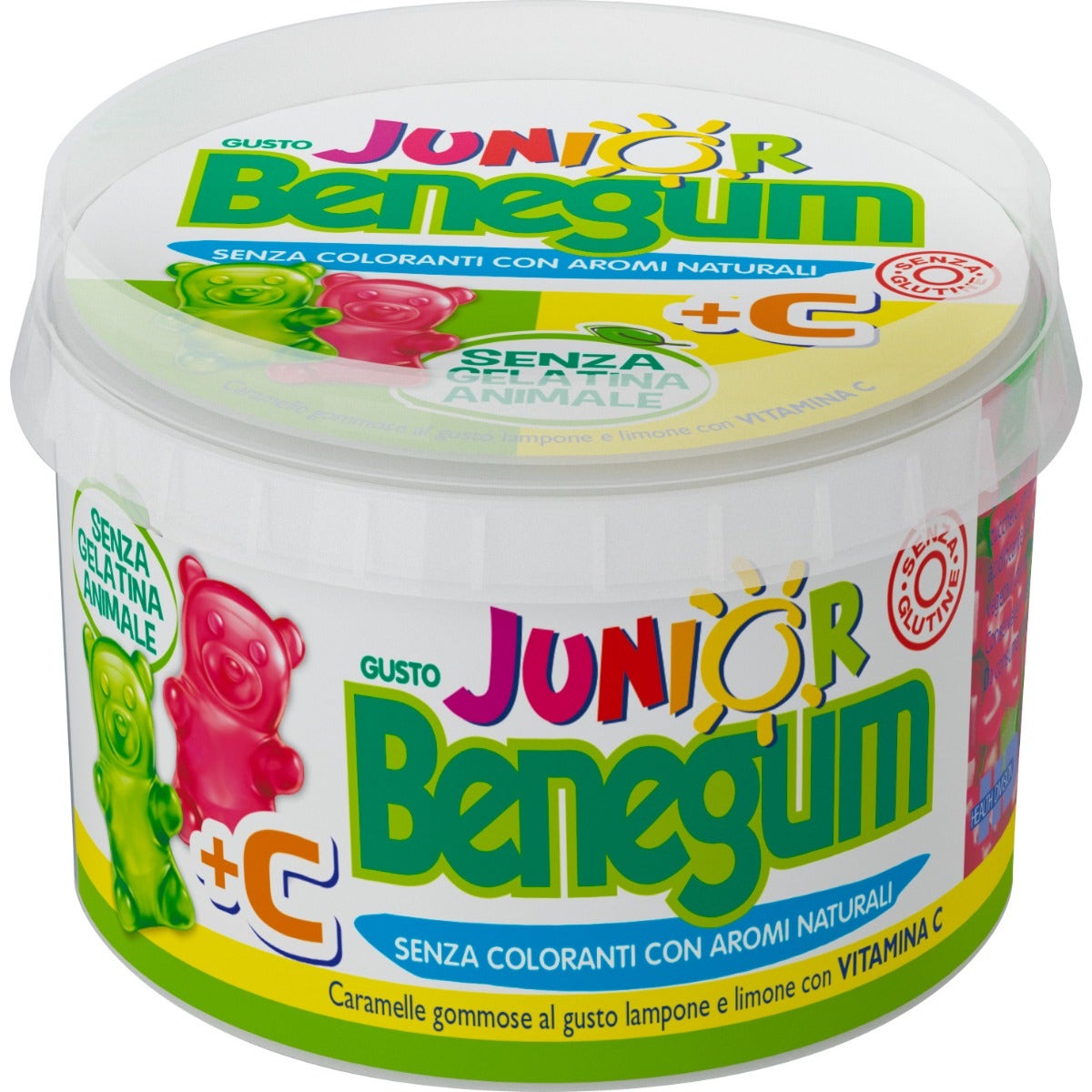 Benegum Junior Veggie Barattolo 130g-3