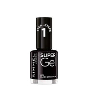 Rimmel Smalto Unghie Super Gel Colore 070 Black Obsession 12ml-1