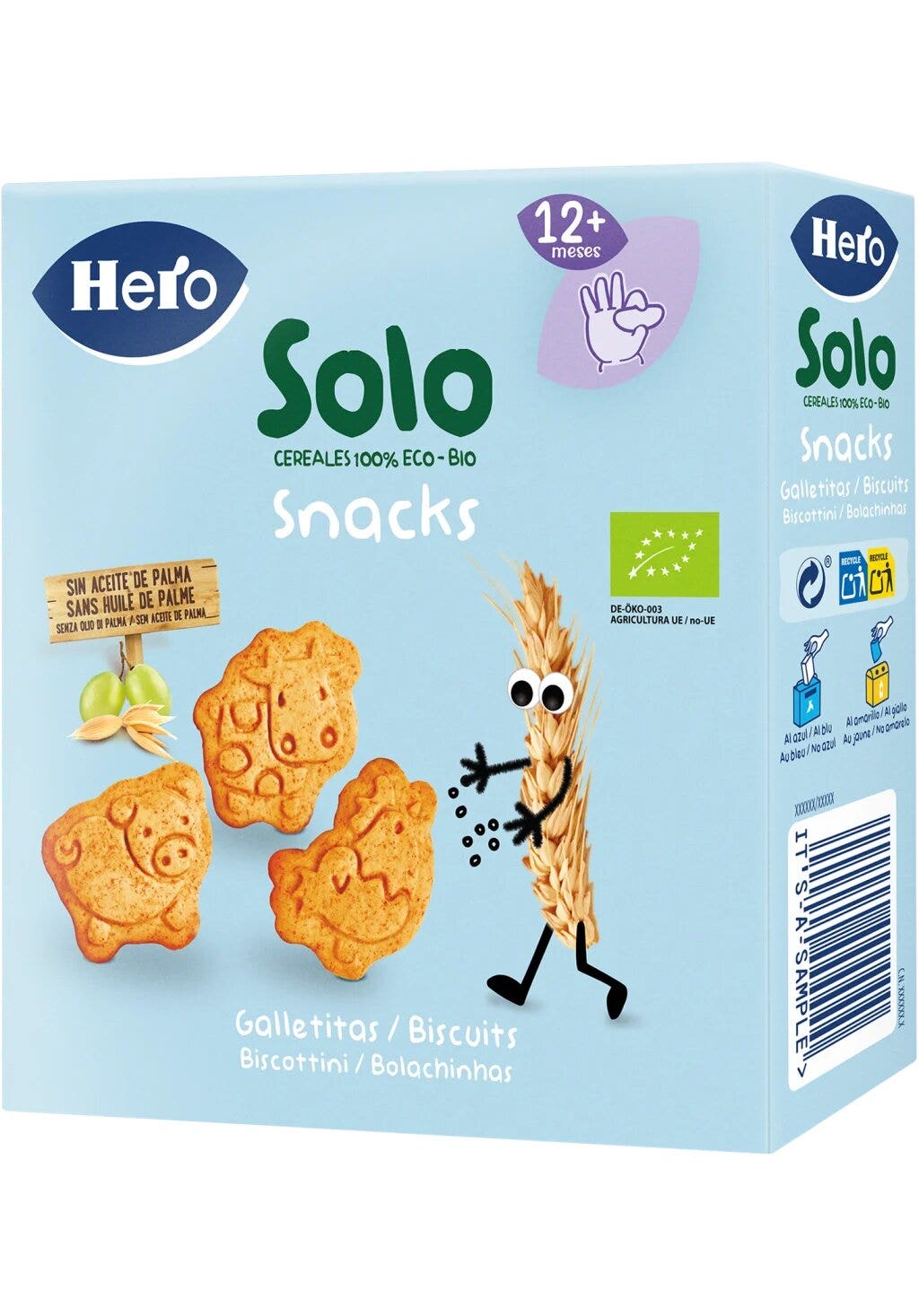 Hero Solo Biscottini Animaletti 100g-2