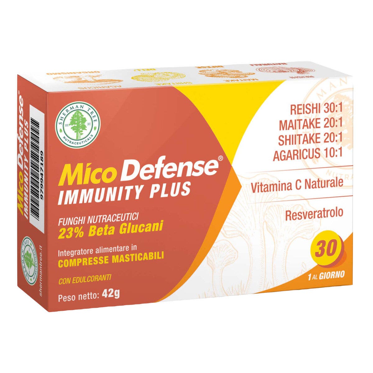 MicoDefense Immunity Plus 30 Compresse-1