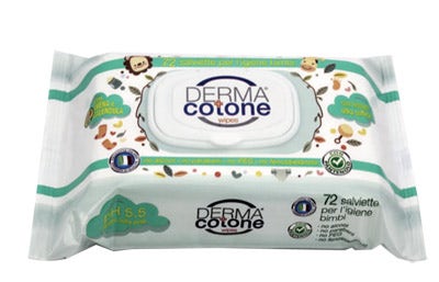 Dermacotone Salviettine Avena Calendula 72 Pezzi-0