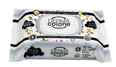 Dermacotone Salviettine Talco 72 Pezzi-0