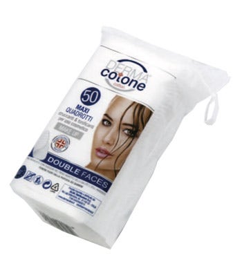 Dermacotone Quadrotti Maxi 50 Pezzi-0