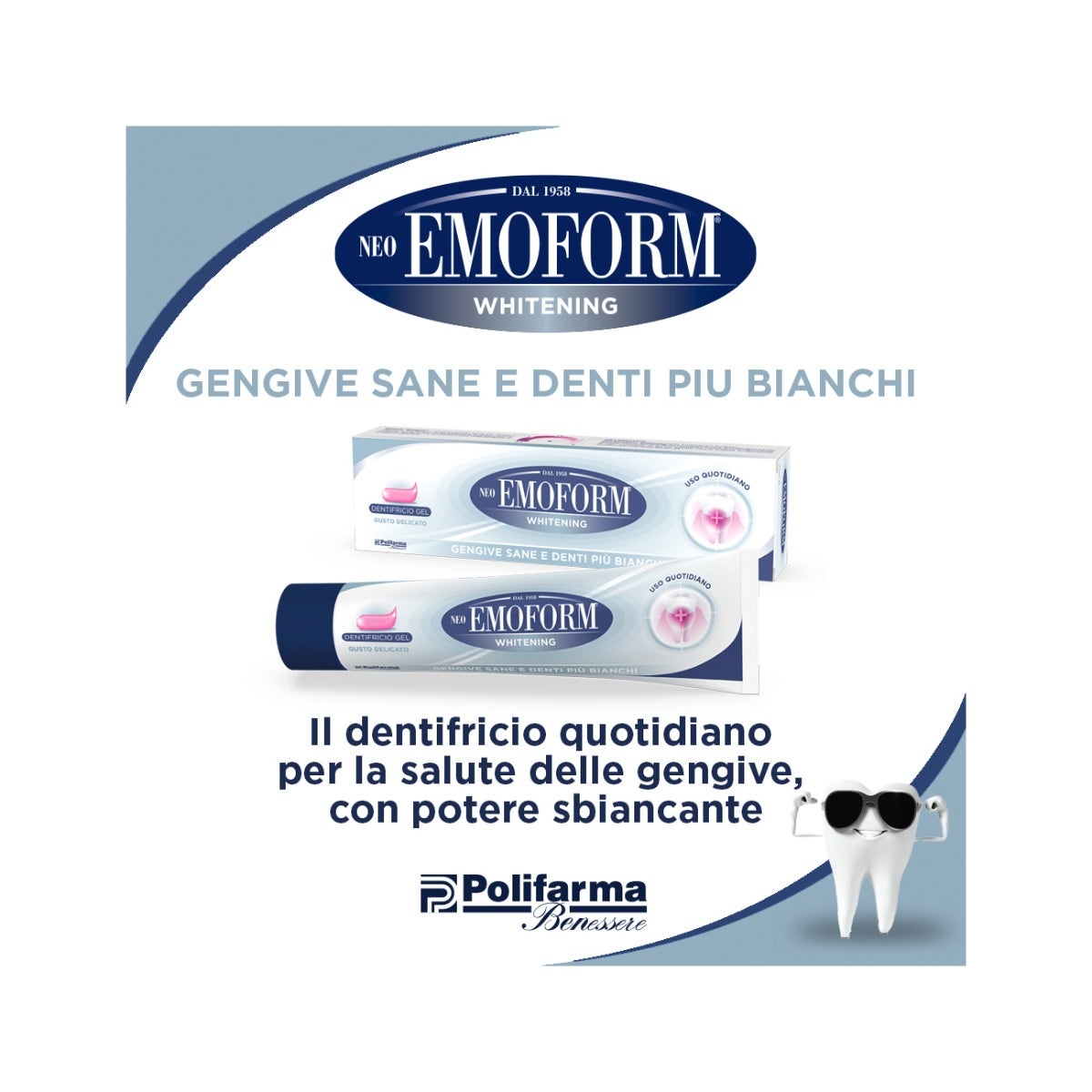 Neo Emoform Whitening Dentifricio Sbiancante 100ml-3