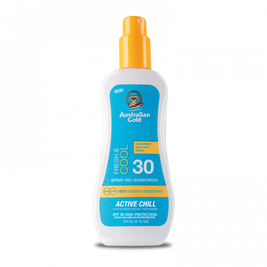 Australian Gold Fresh And Cool Protezione Solare SPF30 Spray Gel 237ml-1