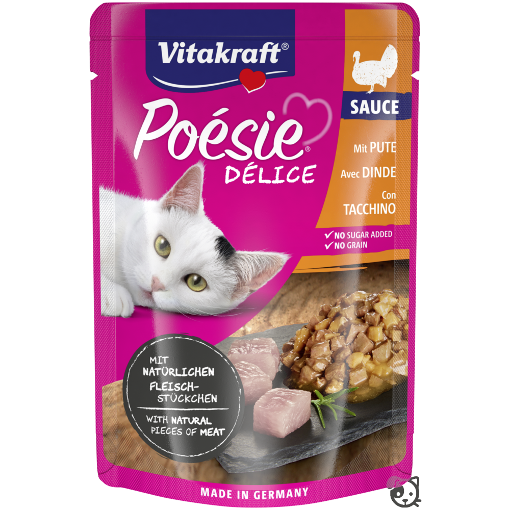 Vitakraft Poesie Delisauce Tacchino 85 g