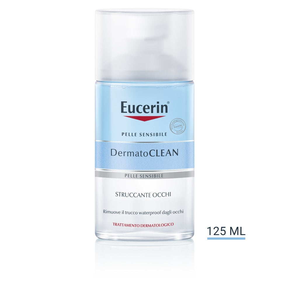 Eucerin Dermatoclean Struccante Occhi Waterproof trattamento 125 ml-3