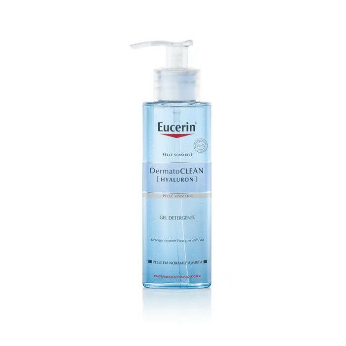 Eucerin DermatoClean Hyaluron gel detergente Viso 200 ml-10