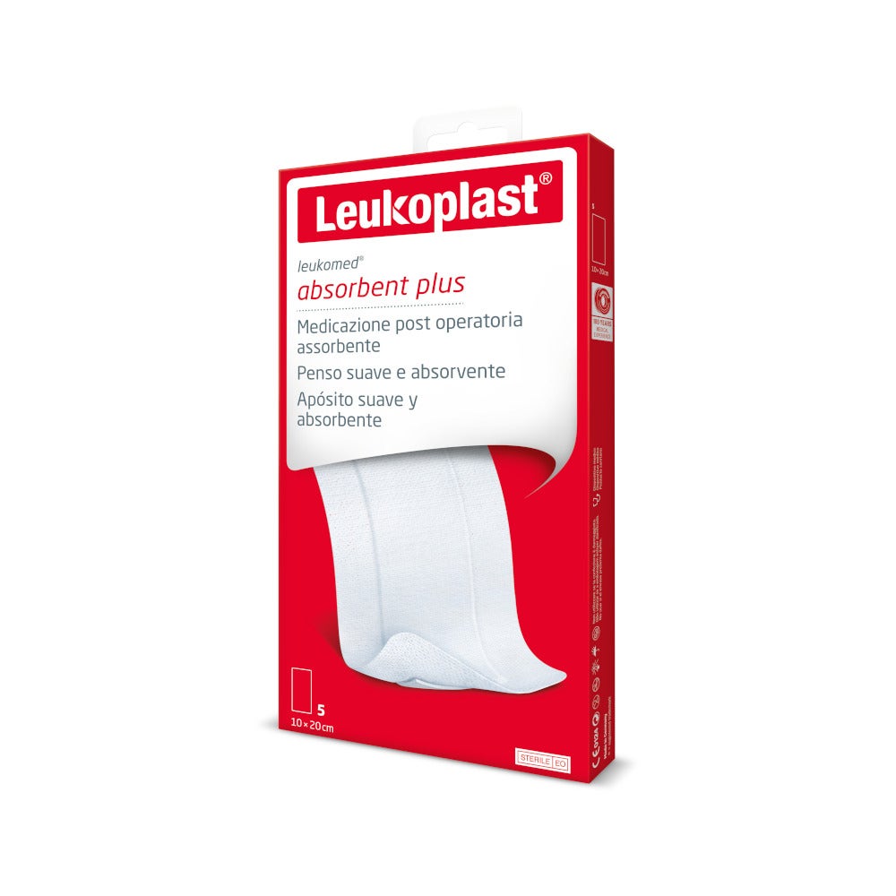 Leukomed Medicazione Post-Operatoria TNT 10x20cm 5 Pezzi-4