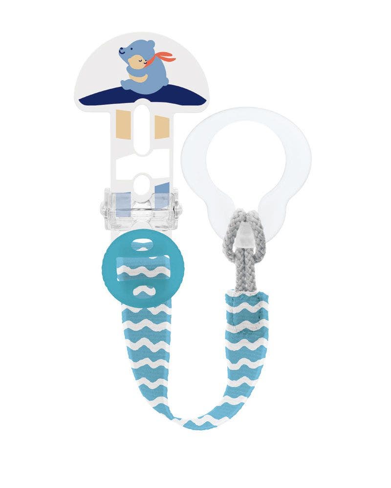 Mam Clip It & Cover Portasucchietto Per Bimbo 0 Mesi+ 1 Pezzo Fantasia Assortita-1