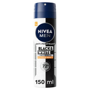 Nivea Men Black & White Invisible Ultimate Impact Spray Deodorante Spray Antitraspirante 125ml-1