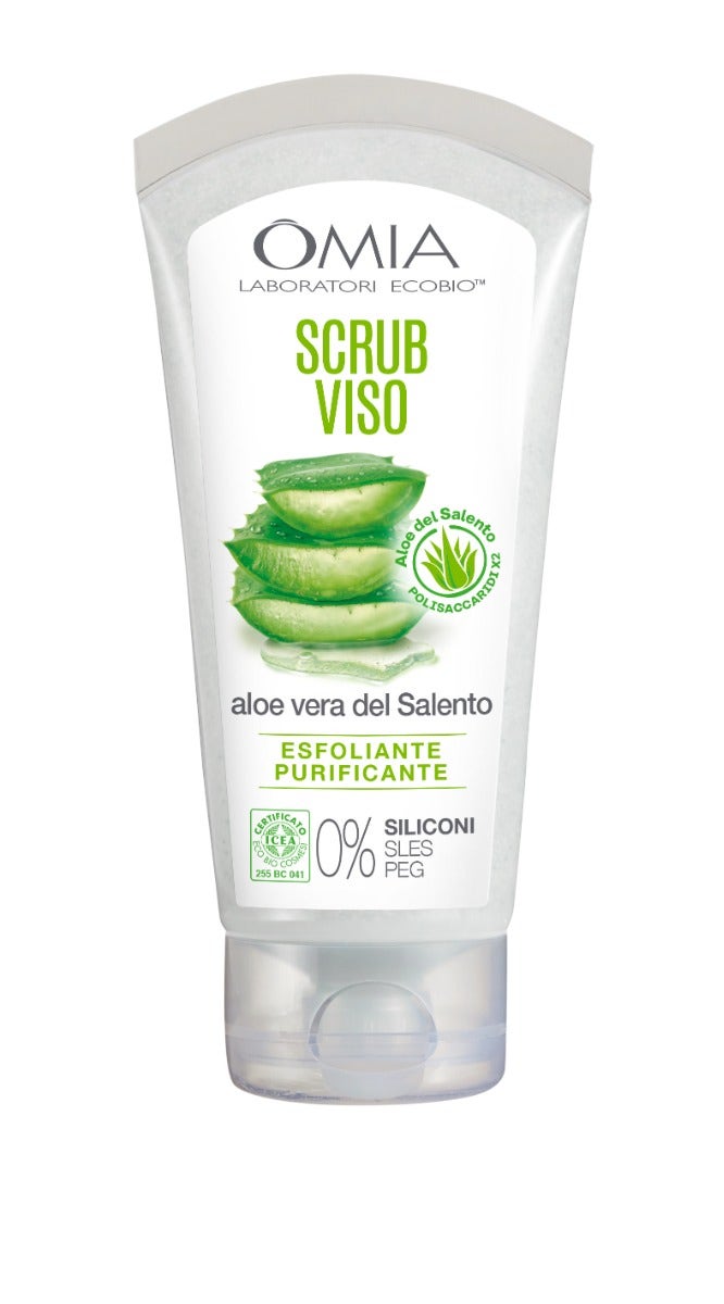 Omia Scrub Viso Esfoliante Aloe 75ml-2