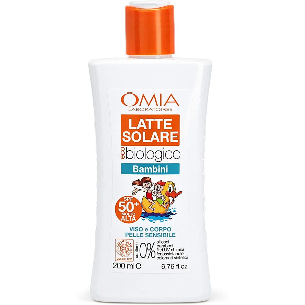 Omia Latte Solare Ecobio Bambini SPF50+ 200ml  - 2