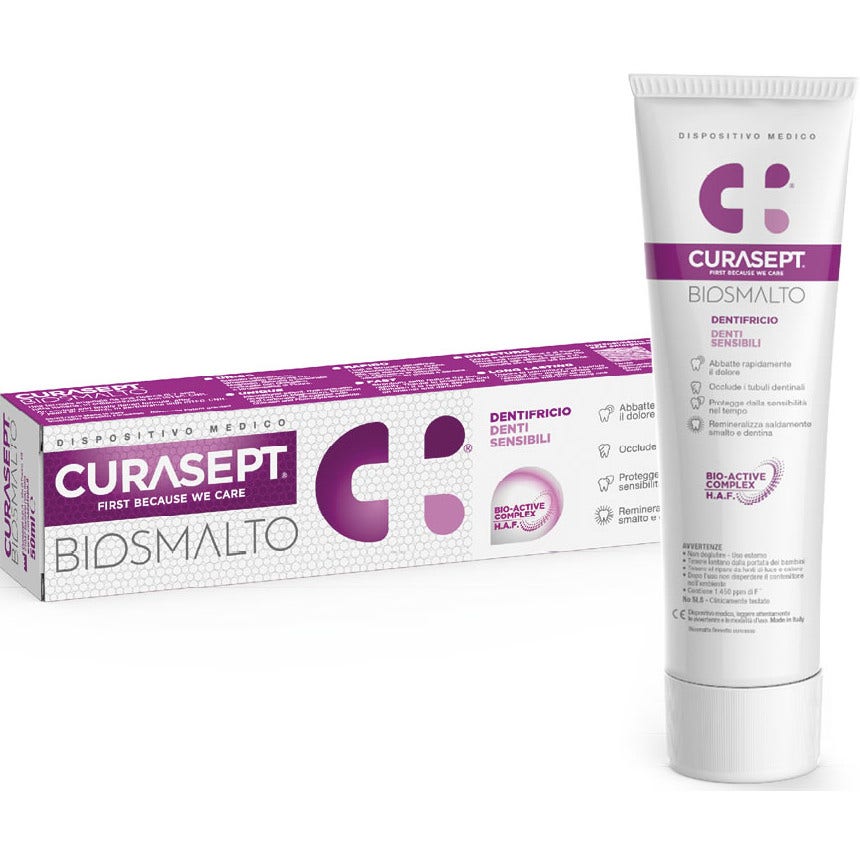 Curasept Biosmalto Dentifricio Denti Sensibili 75ml         -4