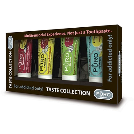 Puro Taste Collection 4 Mini Dentifrici-1
