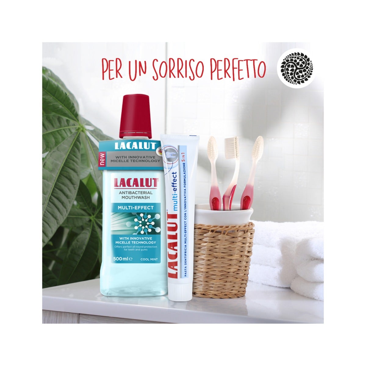 Lacalut Collutorio Micellare Multi-Effect 500ml-4