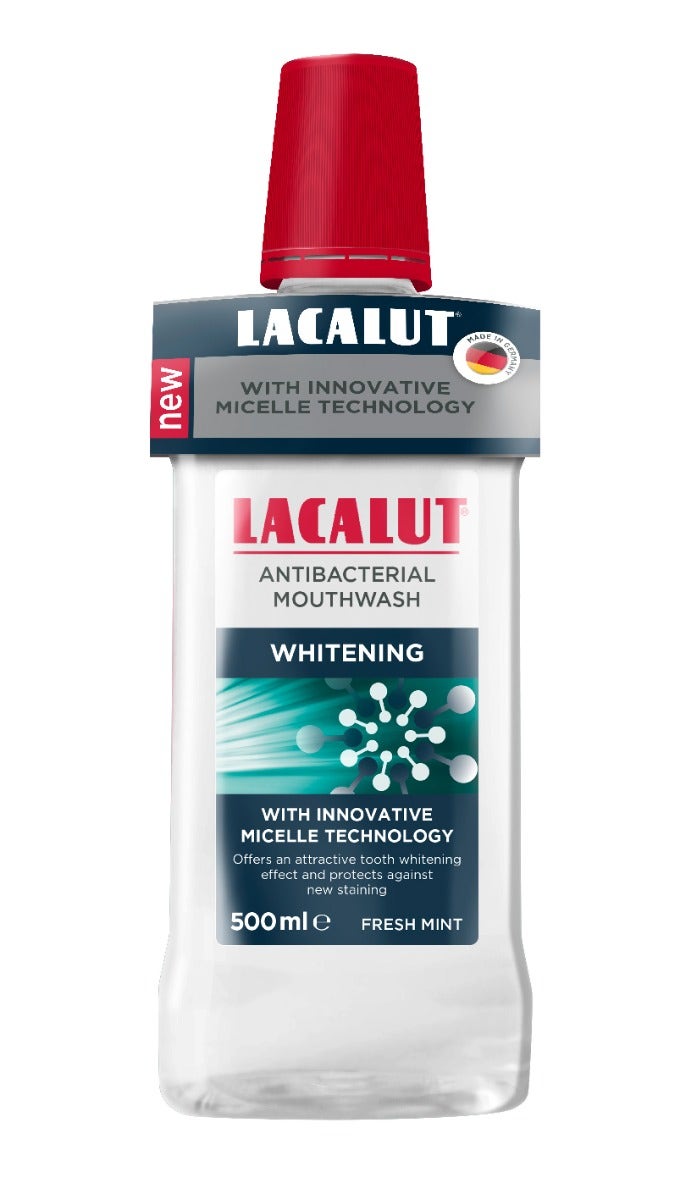 Lacalut Collutorio Micellare Whitening 500ml-3