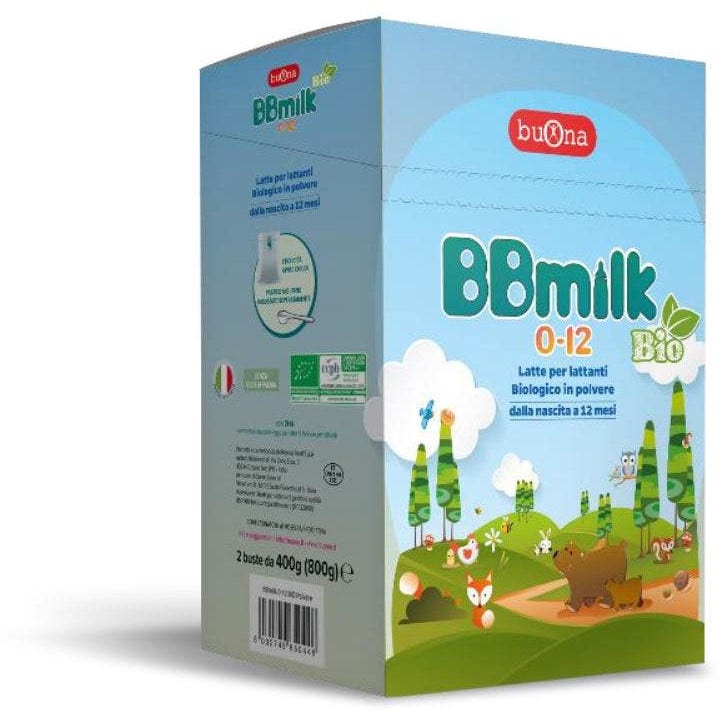 BBmilk 0-12 Latte Per Lattanti Bio Polvere 2 Busta Da 400g-2
